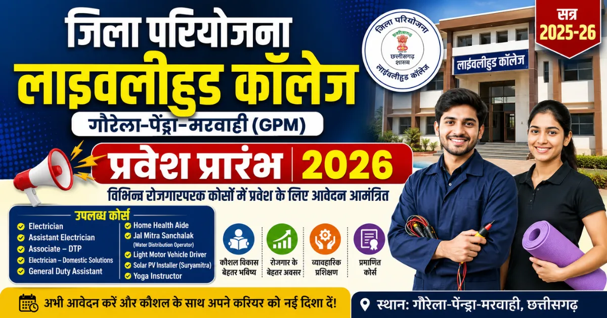 Livehood College GPM Recruitment 2026